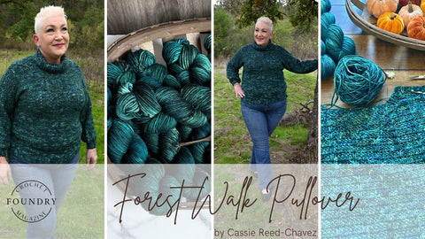Forest Walk Pullover by Cassie Reed-Chavez