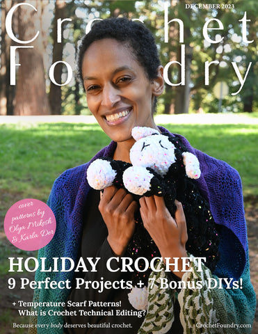Crochet Foundry December 2023 Cover