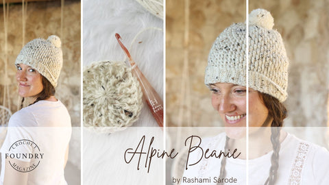 Alpine Beanie crochet pattern