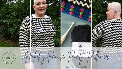 Holiday House Party Pullover by Jess Bennett
